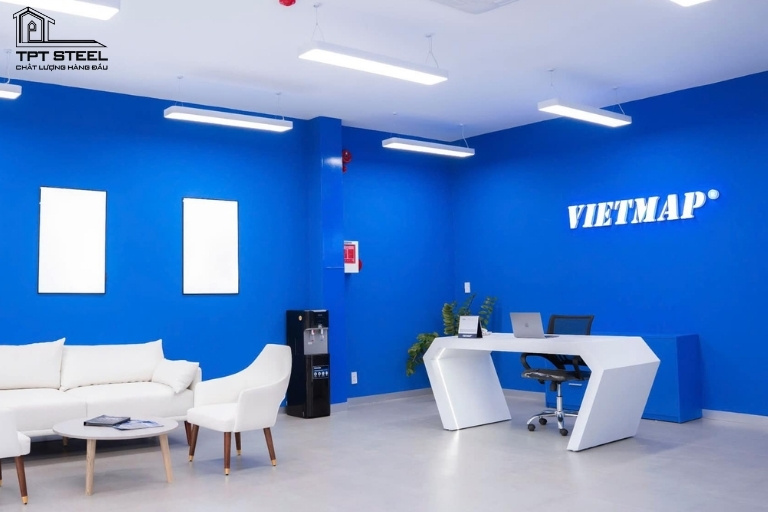 TPT Steel thi công toà nhà văn phòng VietMap