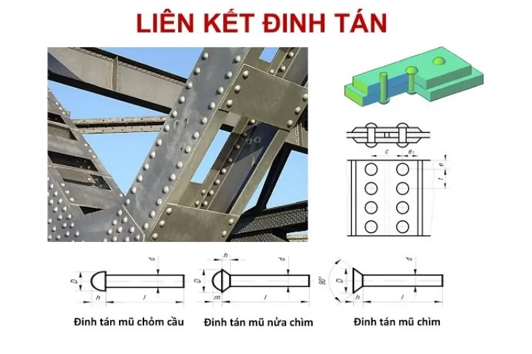 liên kết đinh tán