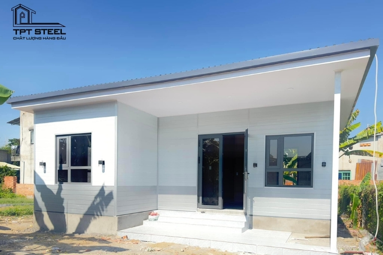 Nhà tiền chế 1 mái | Khái niệm, ưu điểm và báo giá thi công