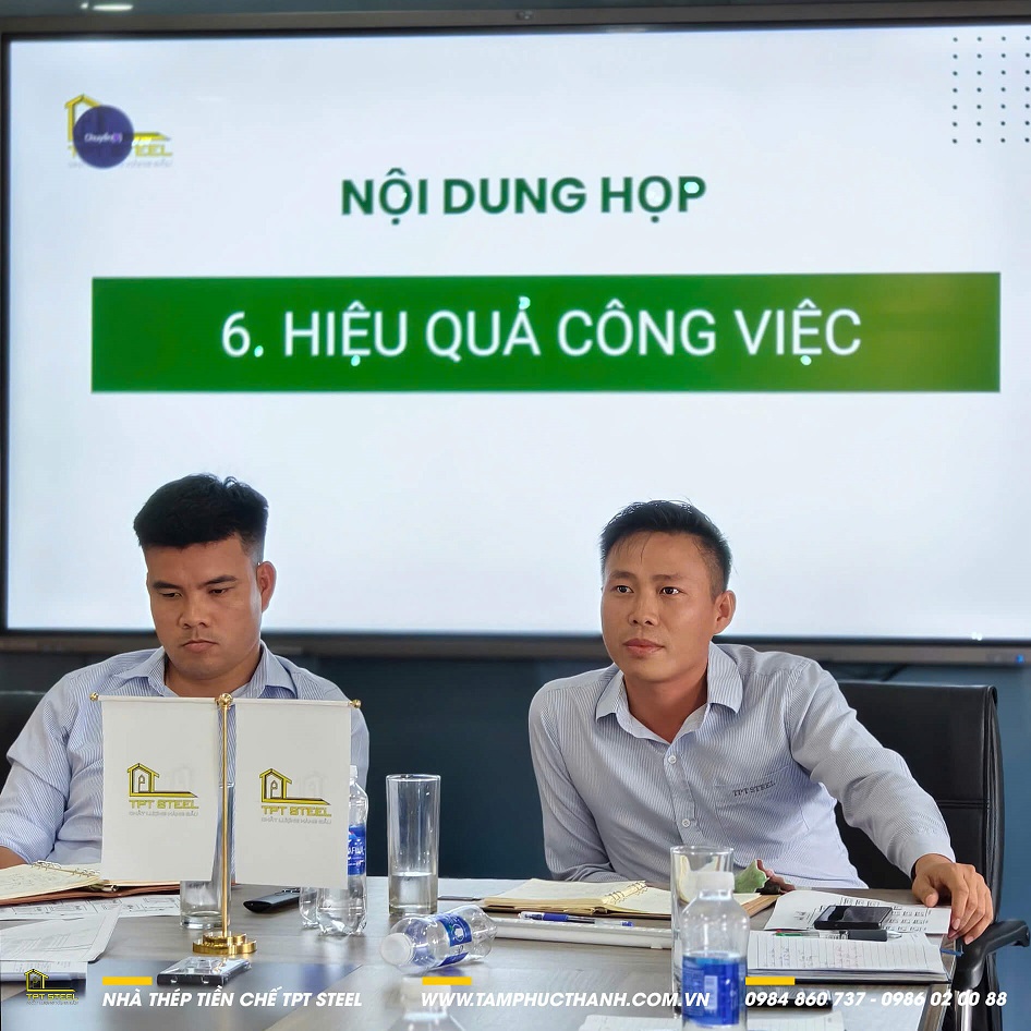 [TPT Steel] Tổ Chức Cuộc Họp Nội Bộ Định Kỳ Quý II/2025: Cùng Nhìn Lại, Cùng Hướng Tới Tương Lai