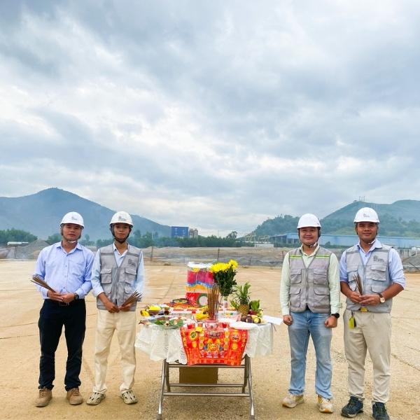 TPT STEEL KHỞI CÔNG DỰ ÁN TRỌNG ĐIỂM TRUNG TÂM LOGISTICS HÒA VANG