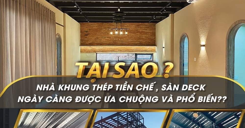 TÔN SÀN DECK – GIẢI PHÁP HOÀN HẢO CHO CÔNG TRÌNH KẾT CẤU THÉP