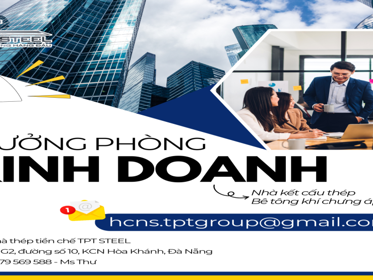 VỊ TRÍ TRƯỞNG PHÒNG KINH DOANH