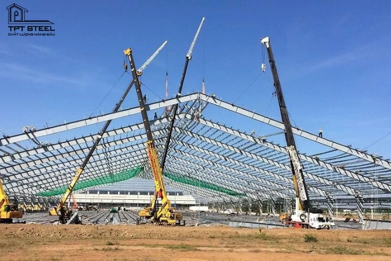 Các loại nhà thép tiền chế phổ biến hiện nay