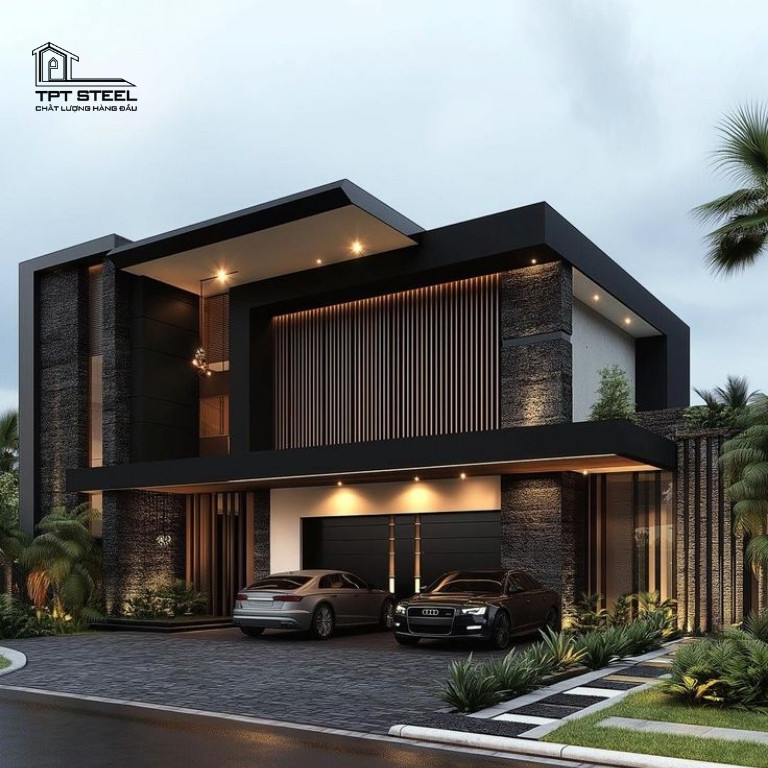 Biệt thự thép tiền chế | báo giá thi công | 10 mẫu đẹp